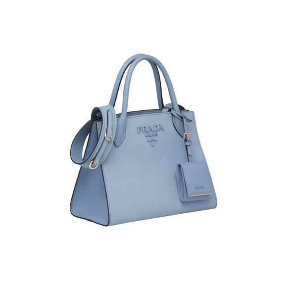 prada prada monochrome saffiano leather bag 2