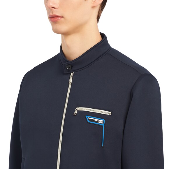technical jersey jacket