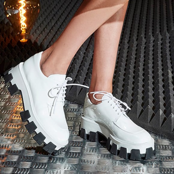prada sneaker heels