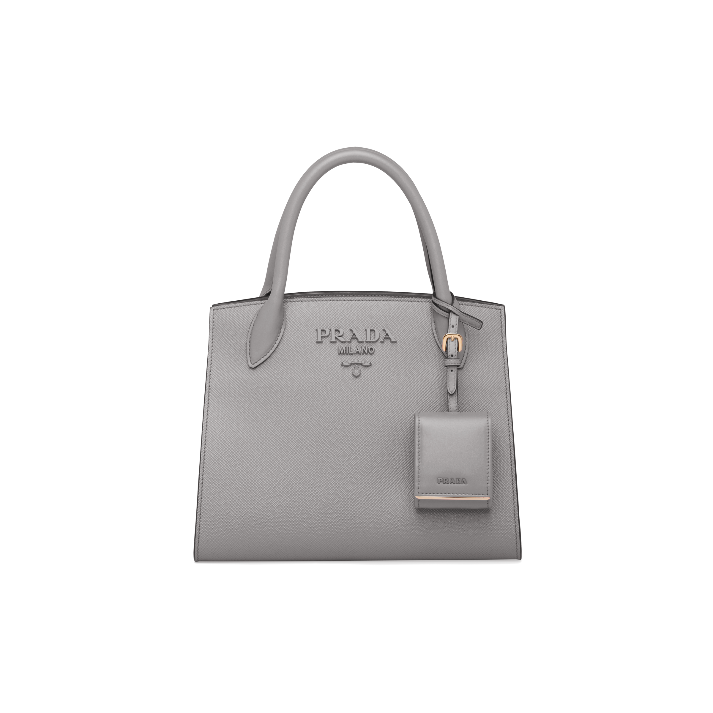 prada monochrome tote bag