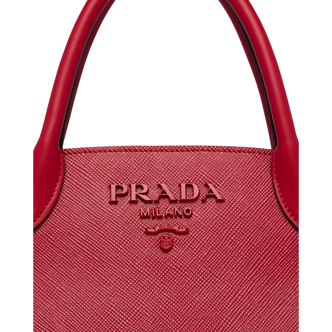 Prada Monochrome Saffiano leather bag | Prada - 1BA156_2ERX_F068Z_V_OOO