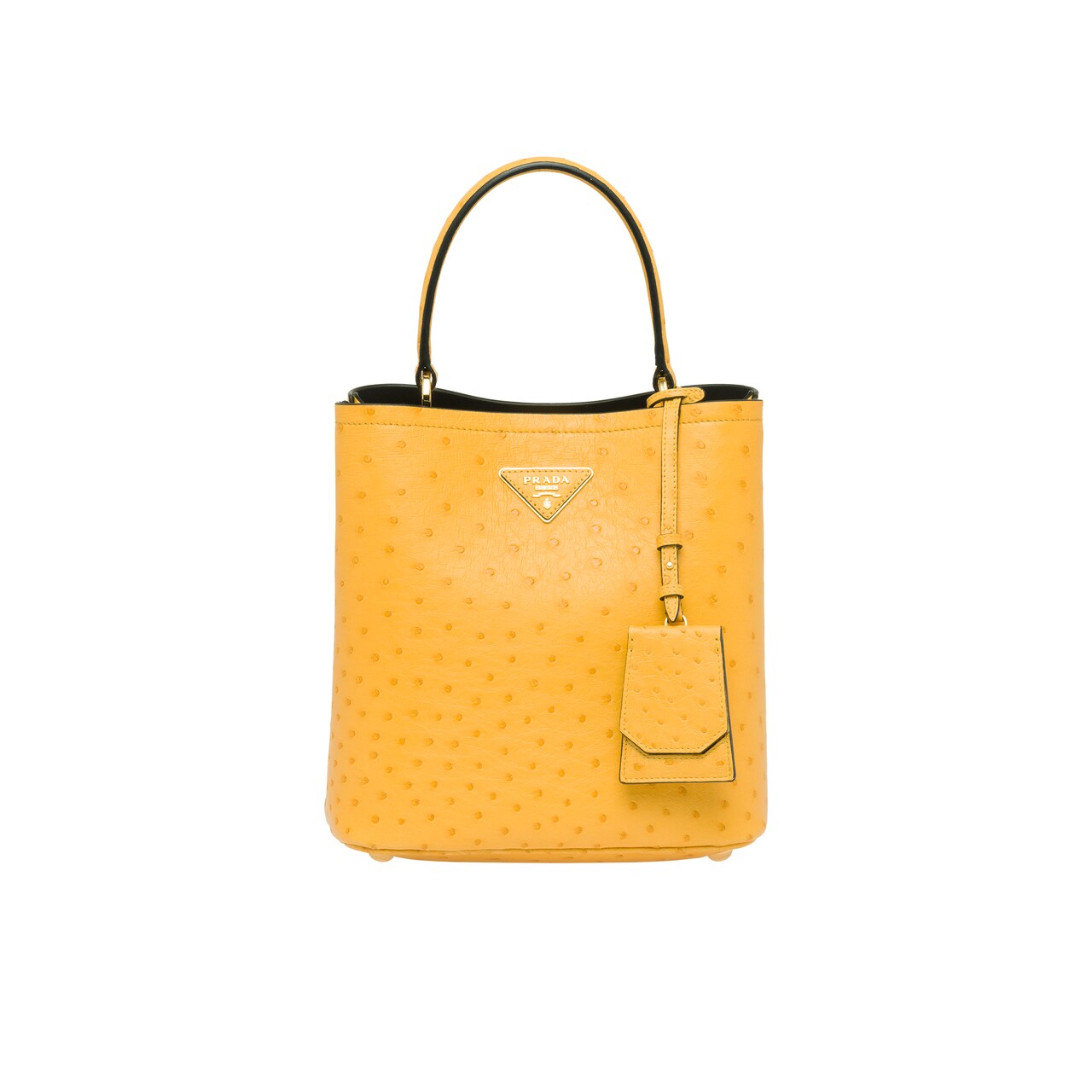 Prada Panier Ostrich Leather Bag