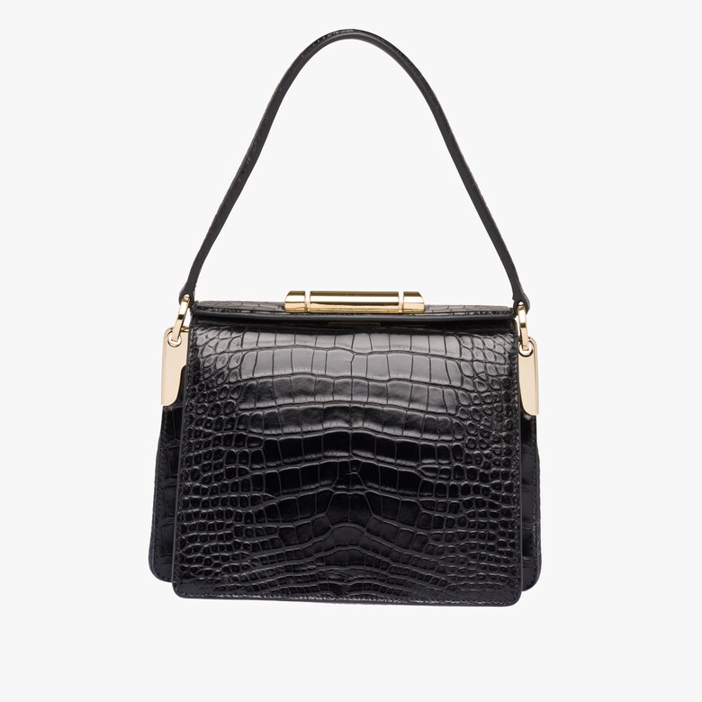 Prada Sybille crocodile leather bag