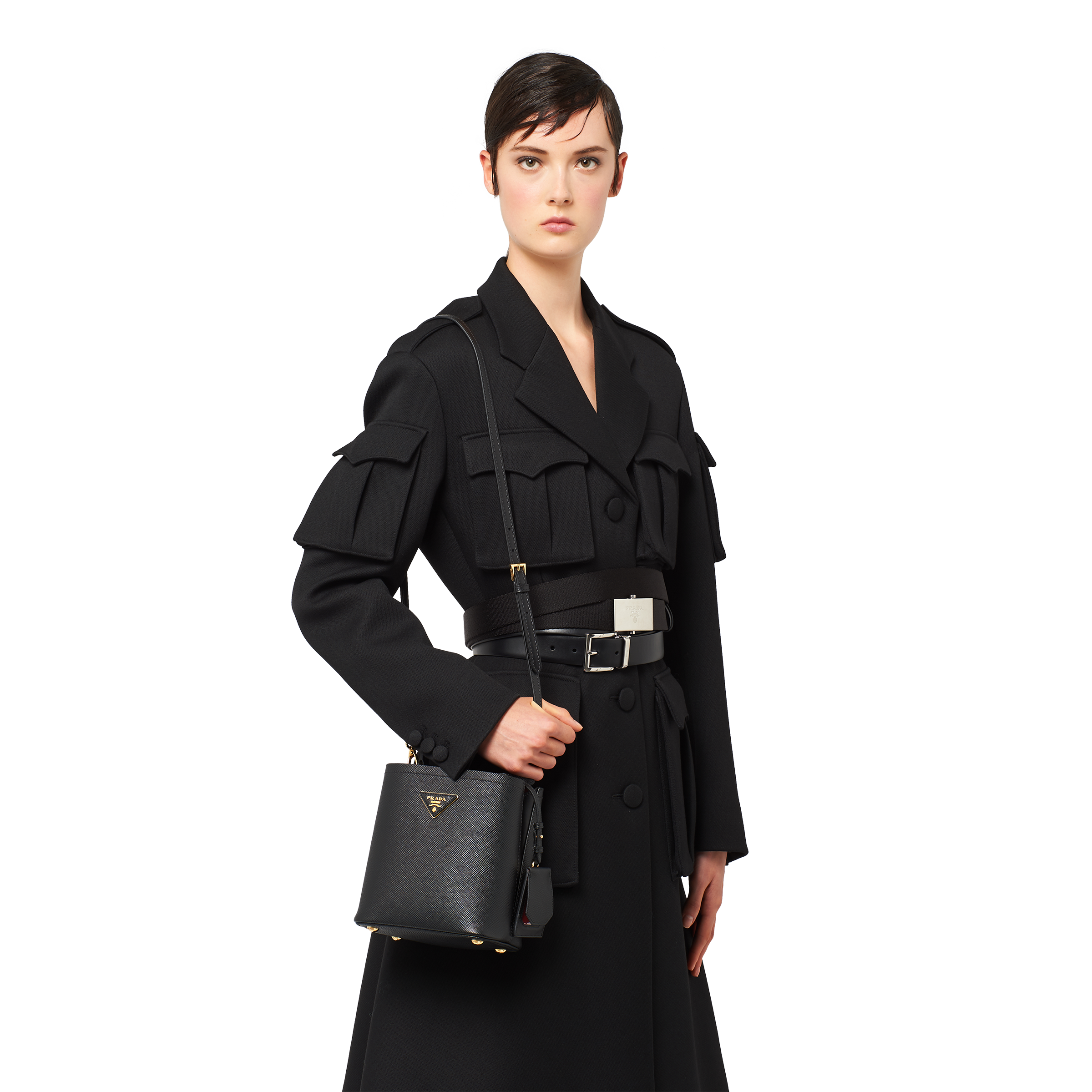 prada panier small bag