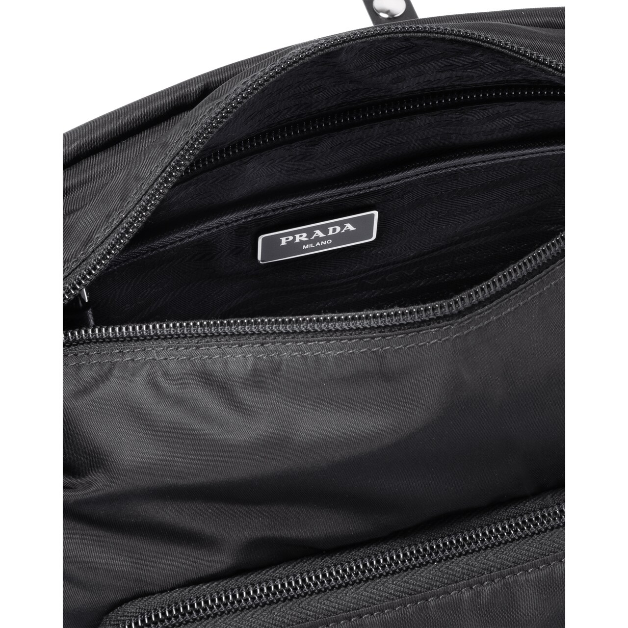 prada black nylon 尼龙单肩包