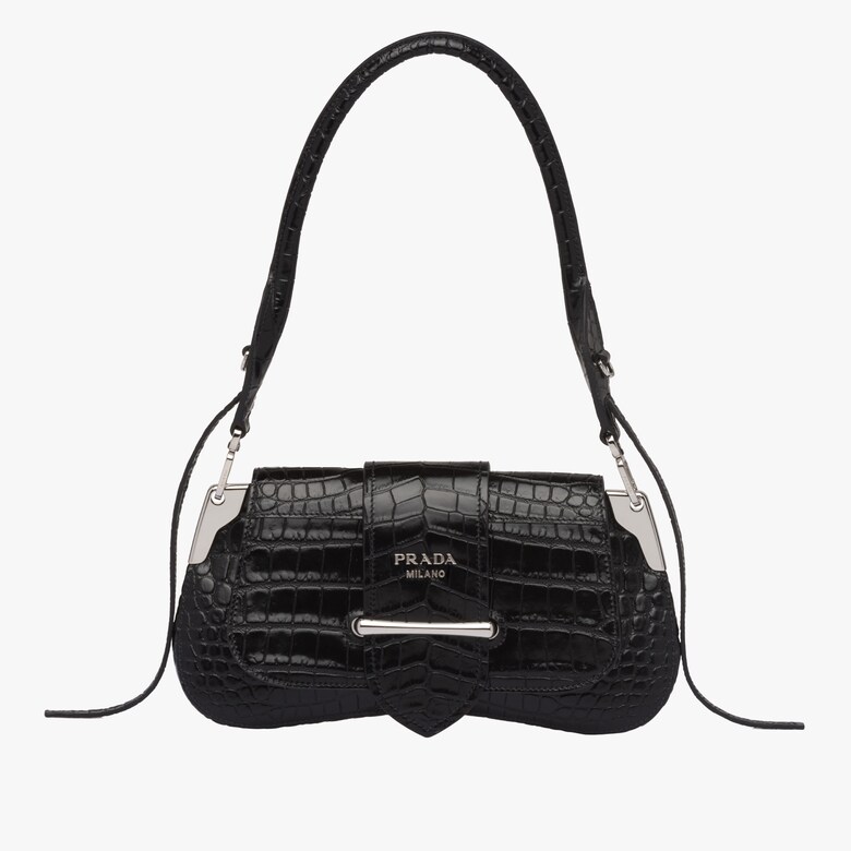 Prada Sidonie crocodile leather bag