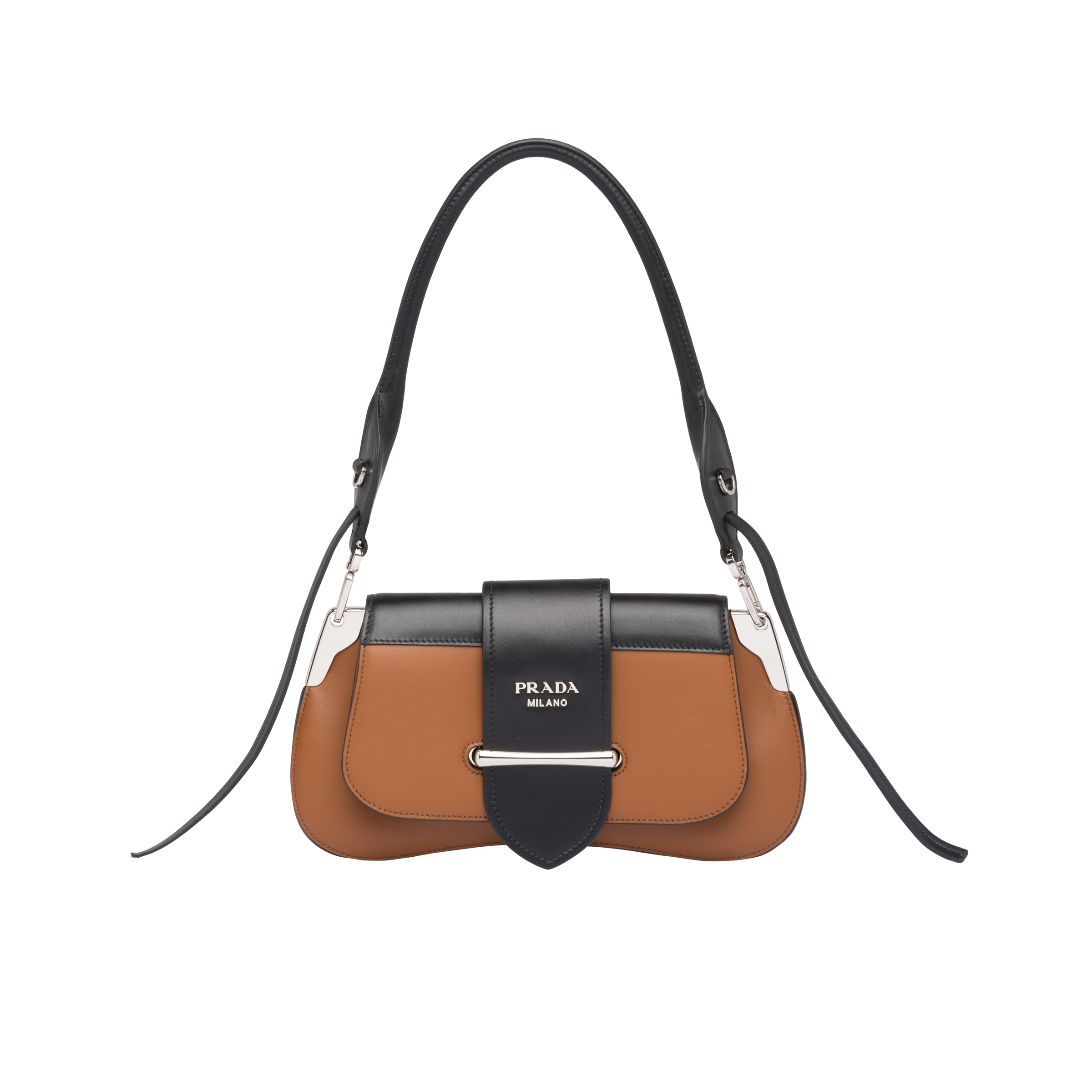 sidonie leather shoulder bag