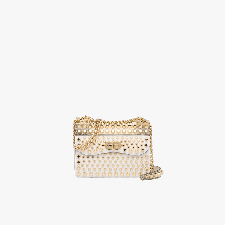 Prada Belle studded leather bag