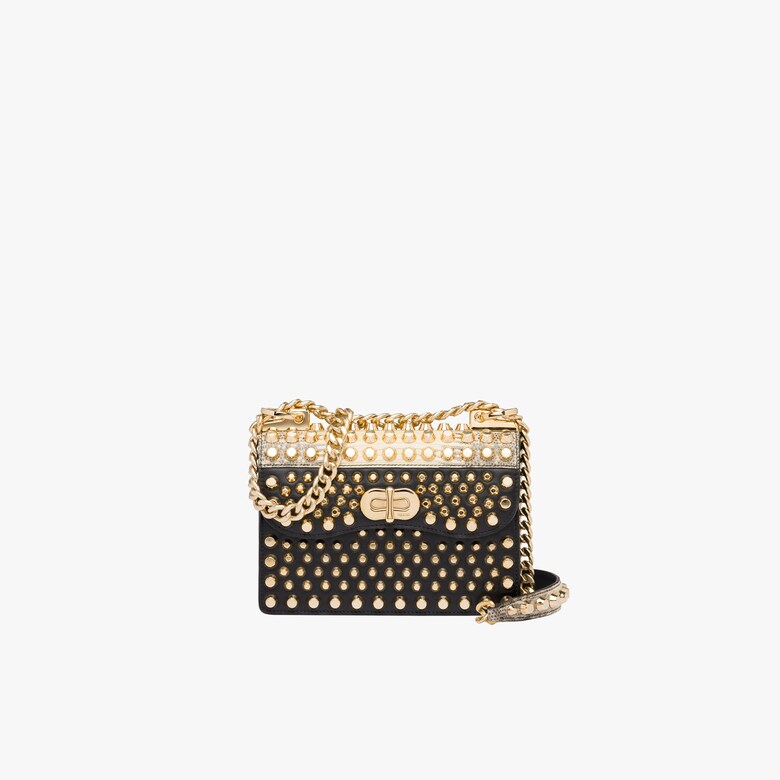 Prada Belle studded leather bag