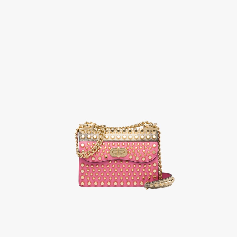 Prada Belle studded leather bag