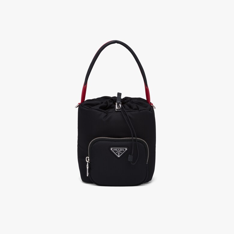 Prada Nylon Cargo Bucket Bag