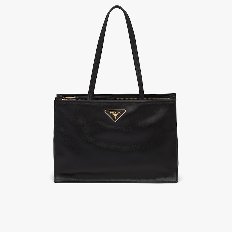Women S Tote Bags Leather Nylon Fabric Prada