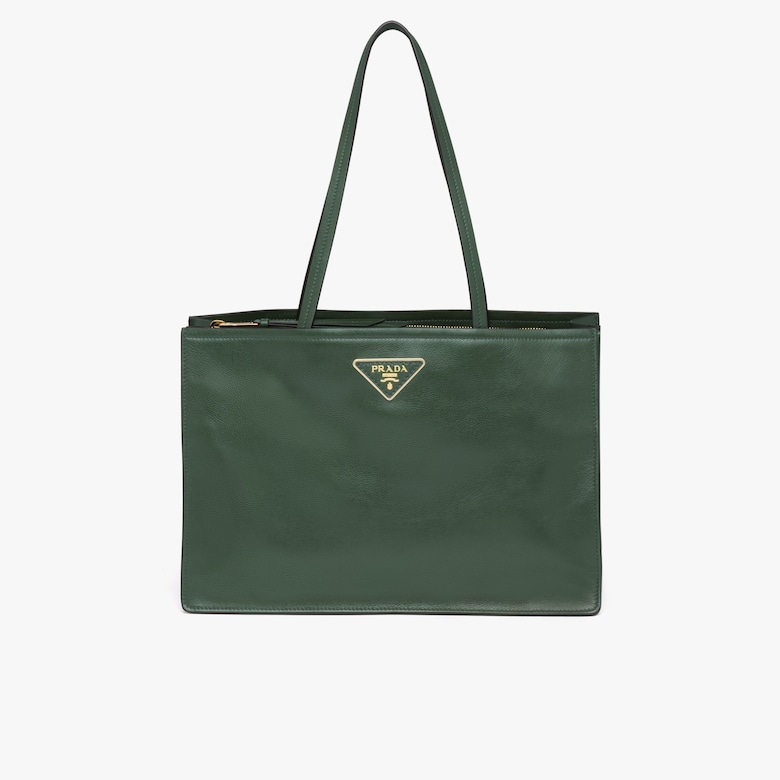 Women S Tote Bags Leather Nylon Fabric Prada