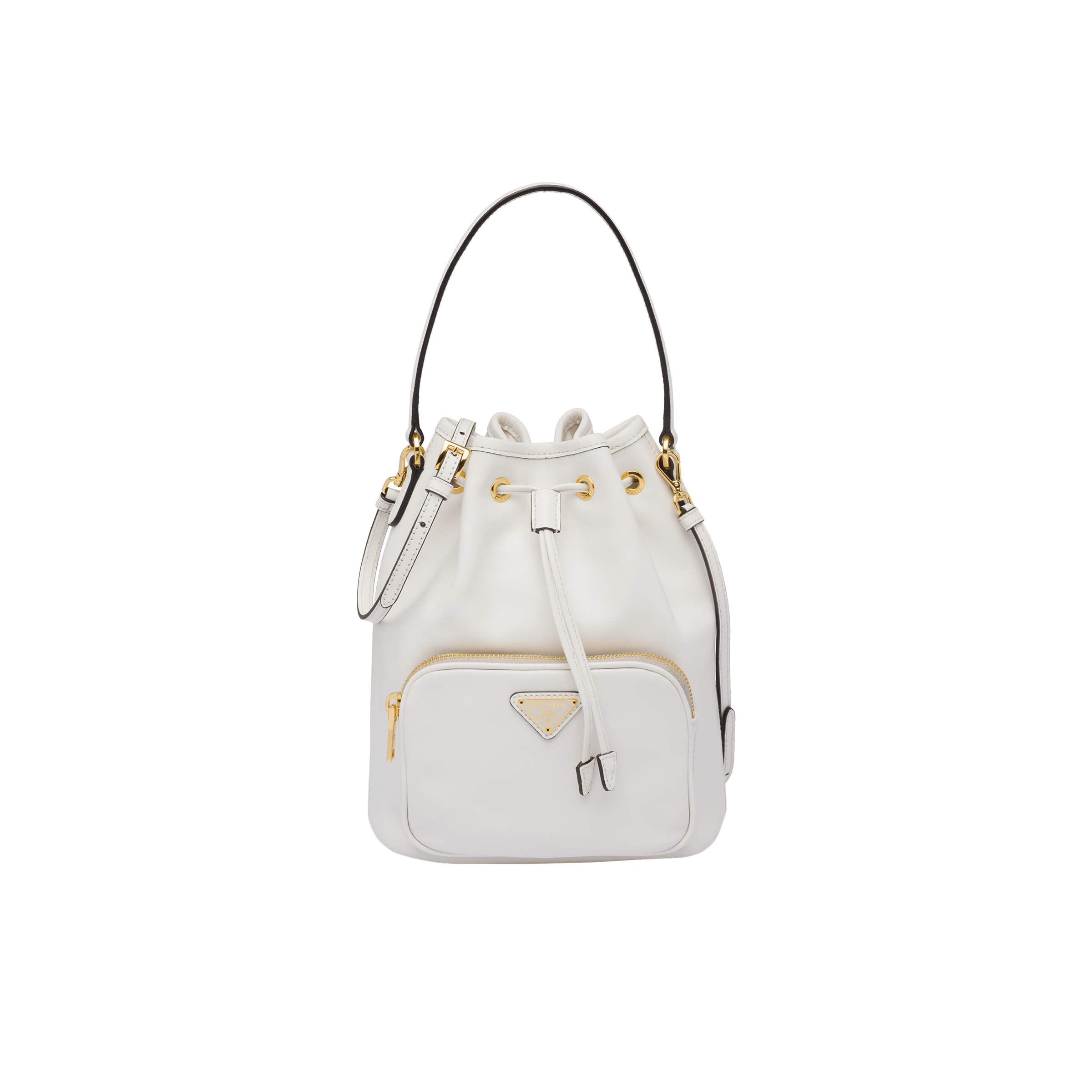 Prada Duet Leather Shoulder Bag Prada Duet Leather Shoulder Bag