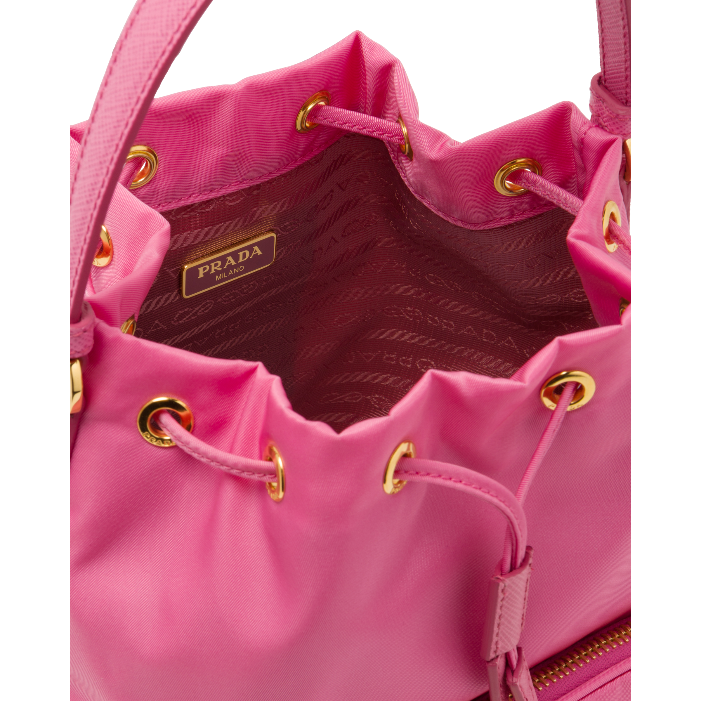 nylon prada duet shoulder bag