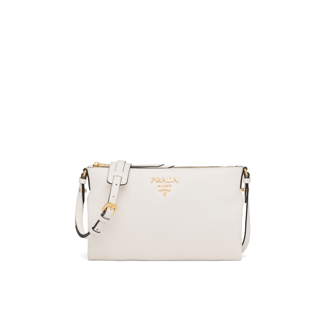 Leather shoulder bag Prada 1BH050_2BBE_F0YGN_V_NOM