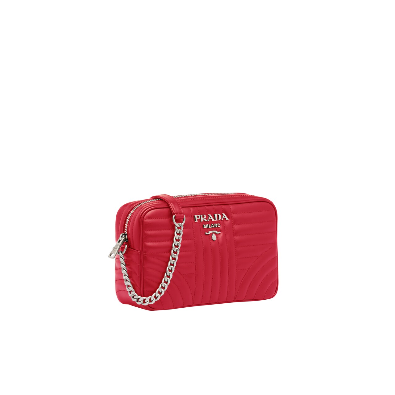 Prada Diagramme leather bag Prada 1BH083_2D91_F0YGF_V_IOI