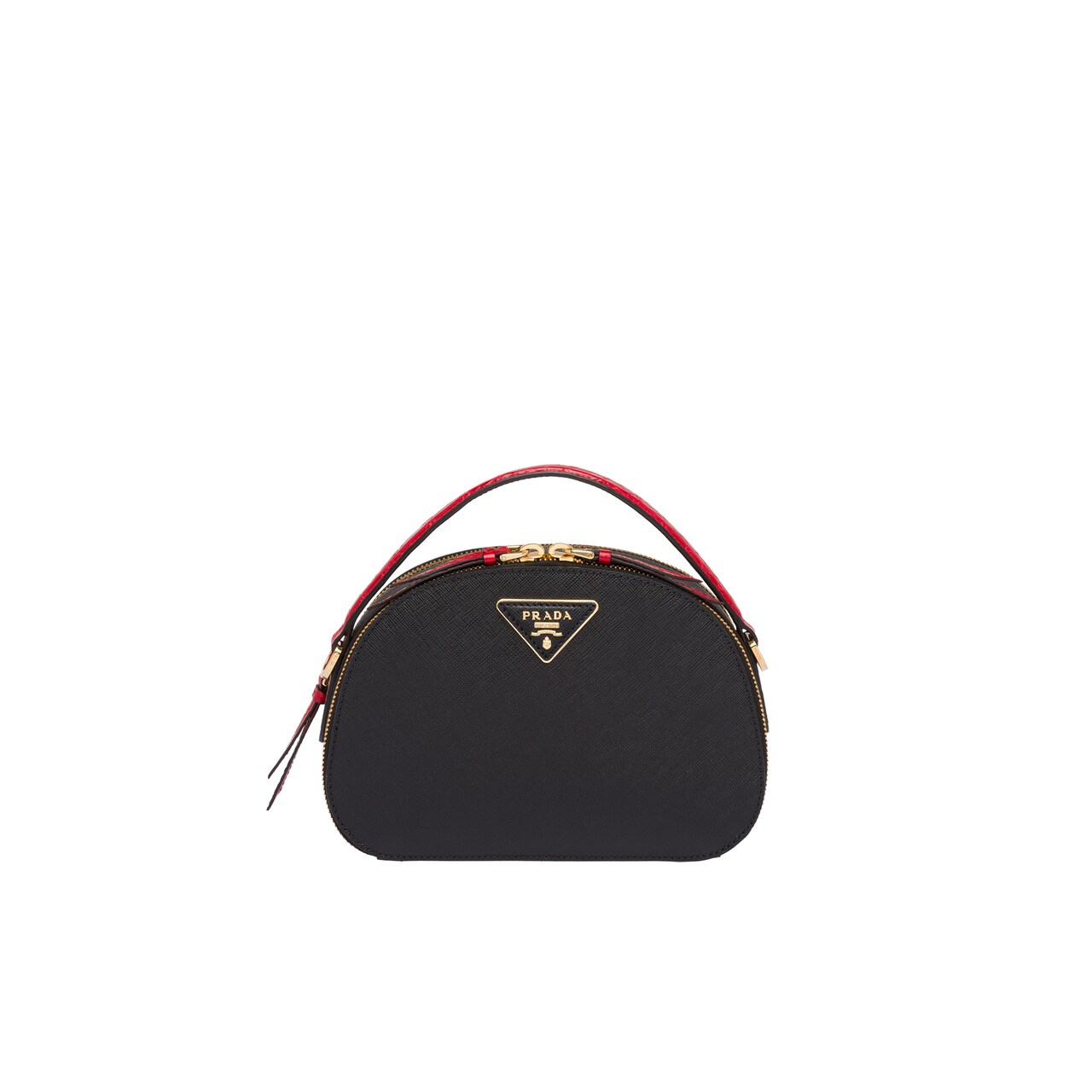 De Crocodile Prada Et Cuir Saffiano En Sac Odette bfgy76