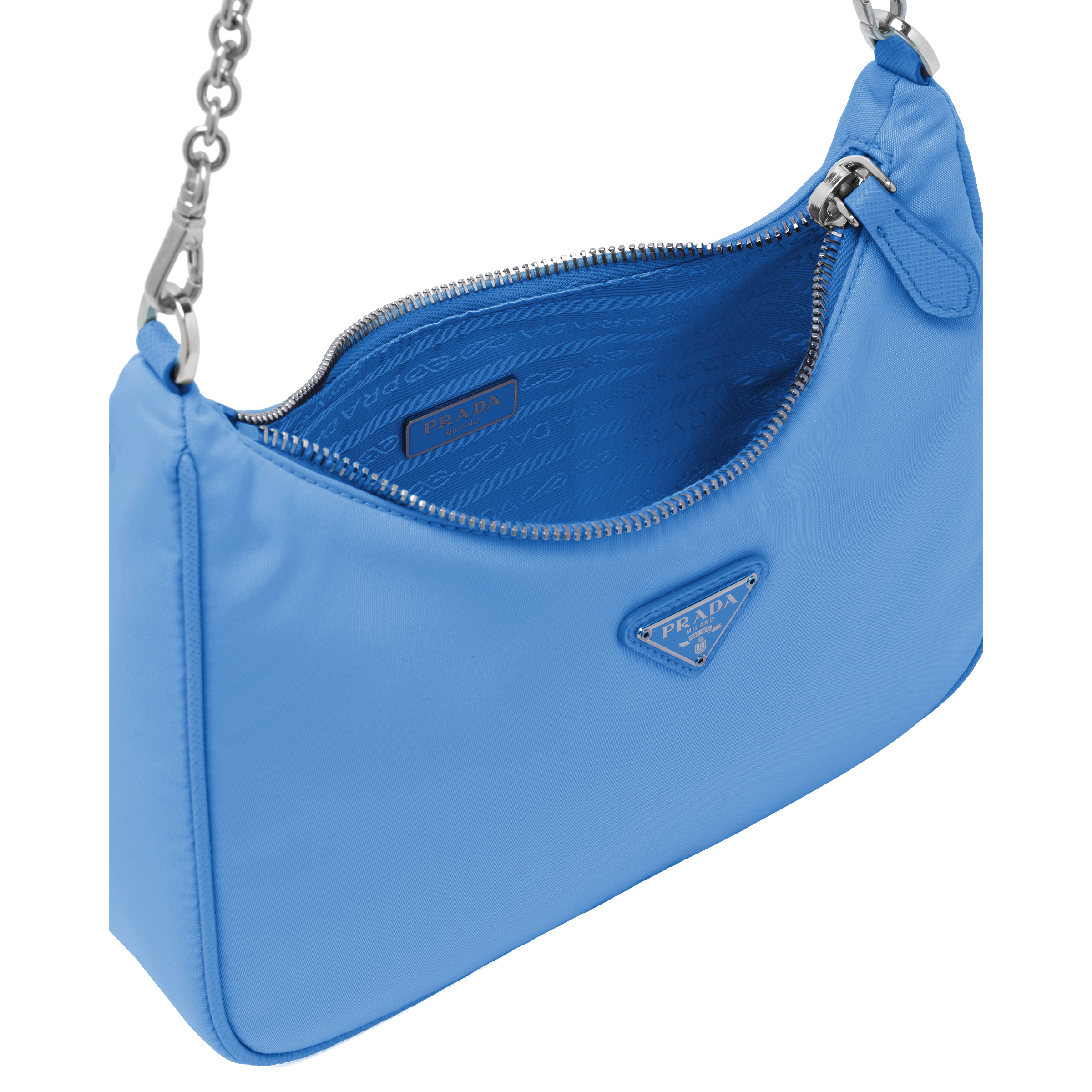 prada periwinkle blue bag