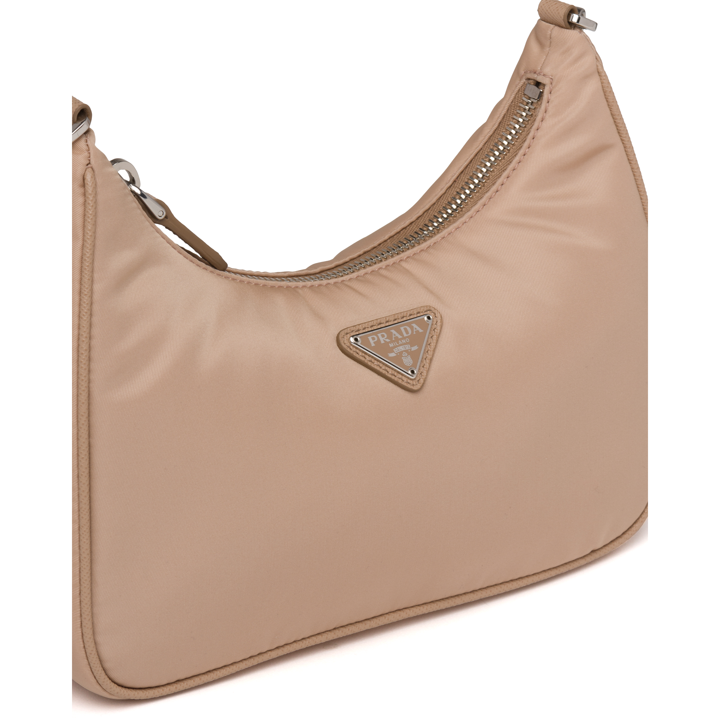 prada nylon beige