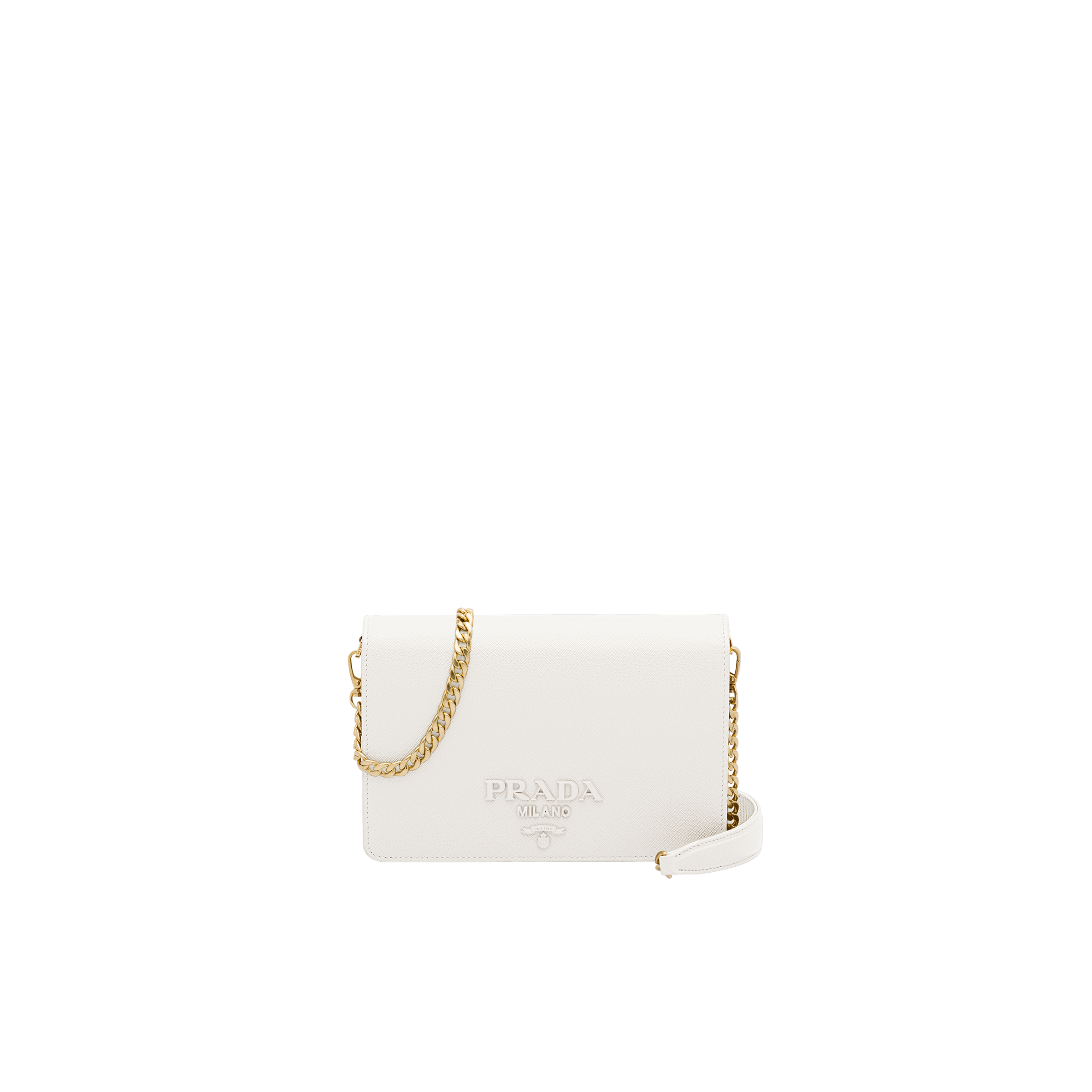 prada white shoulder bag