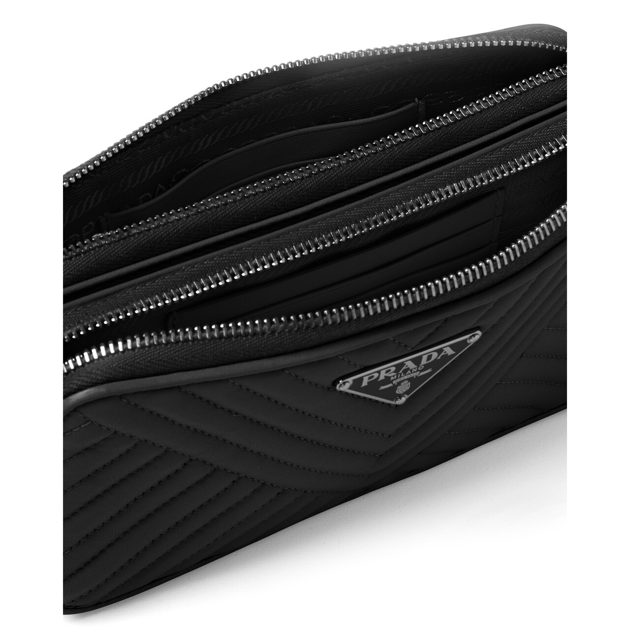 prada diagramme nappa leather mini bag