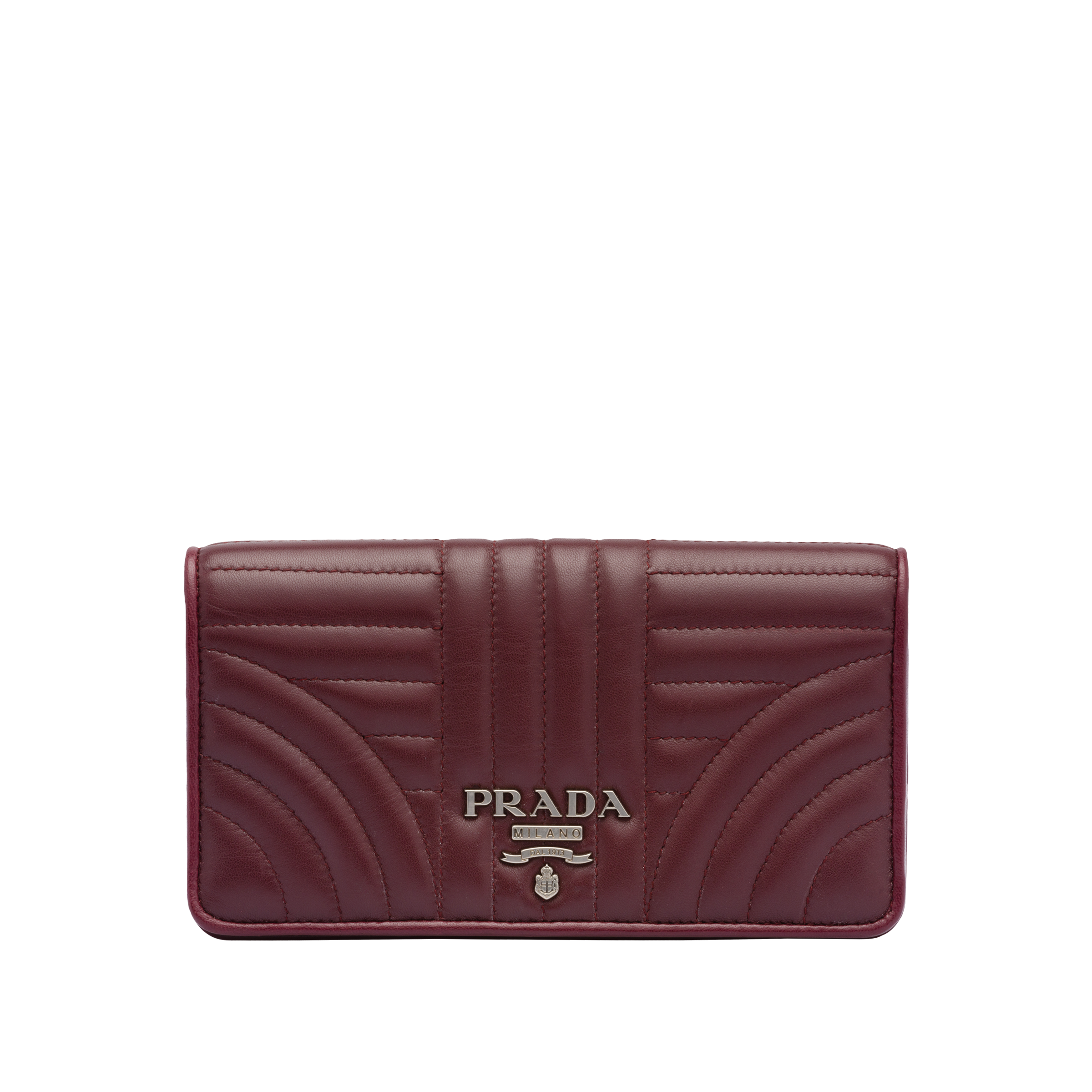 prada diagramme nappa leather mini bag