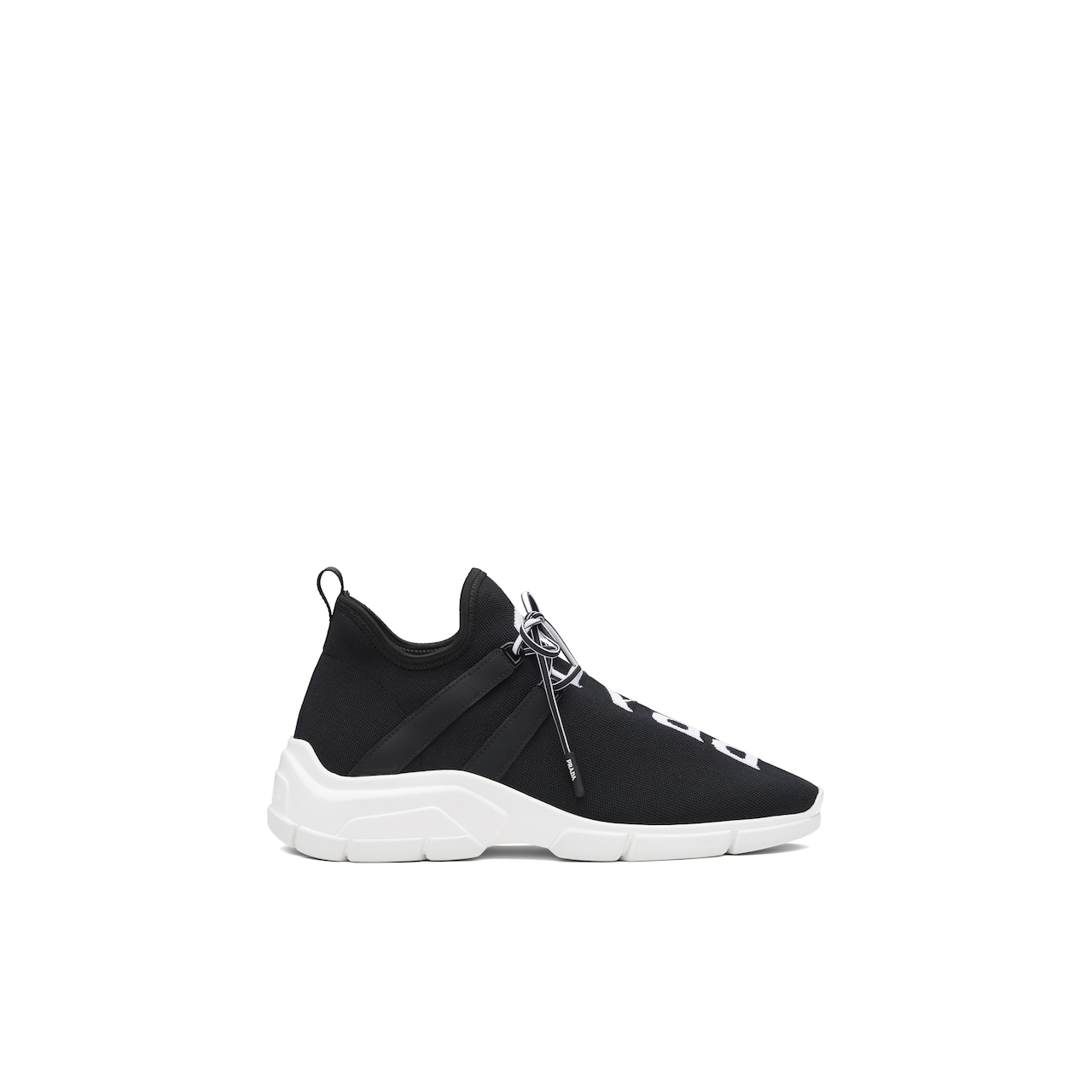 prada stretch knit sneakers