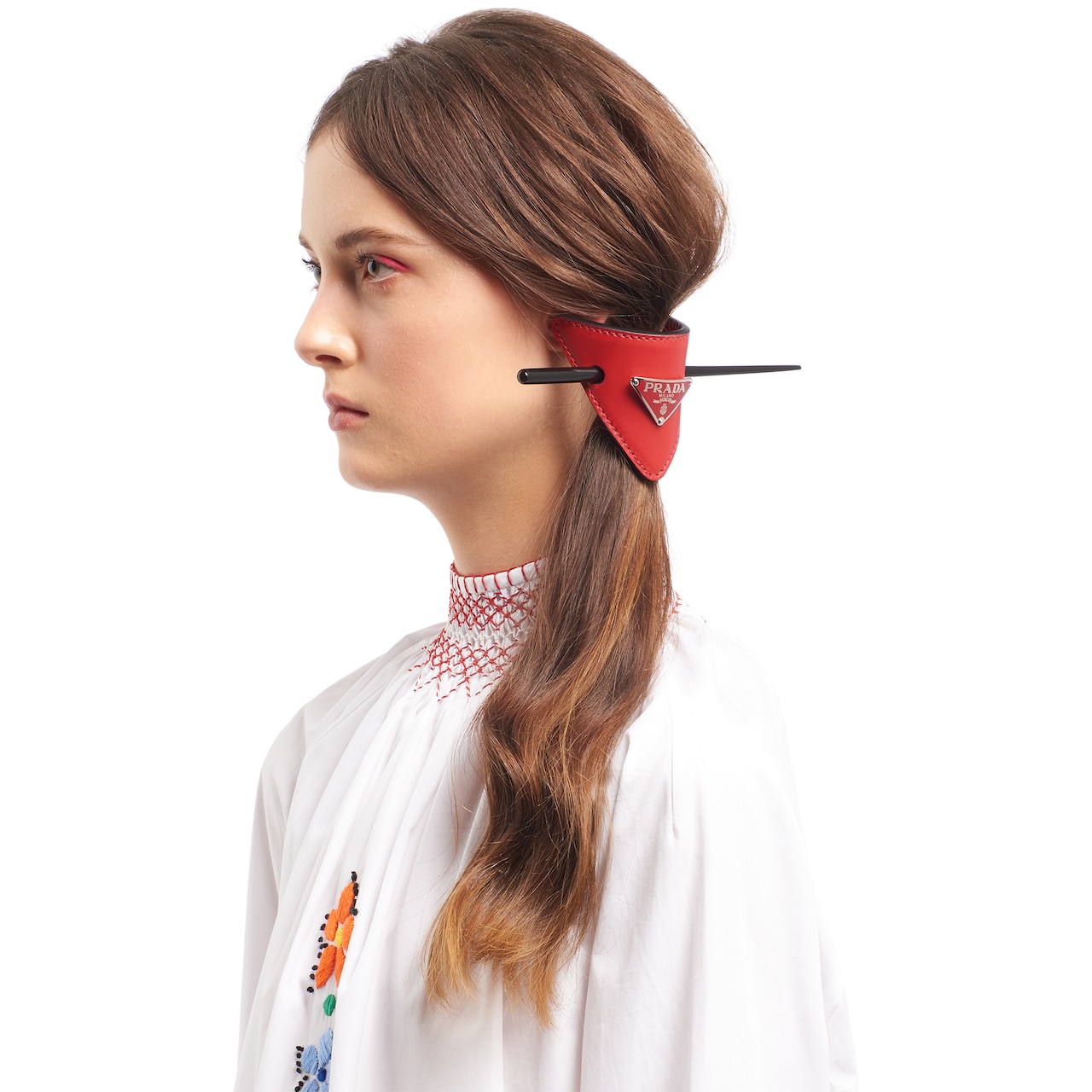 prada hair clip claw
