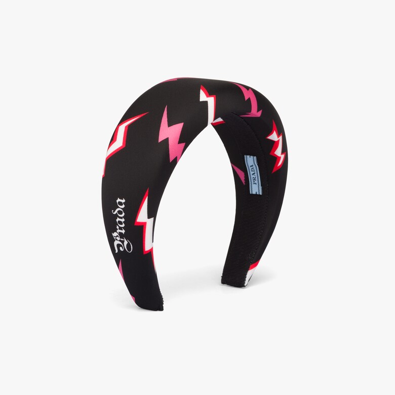 Printed nylon headband