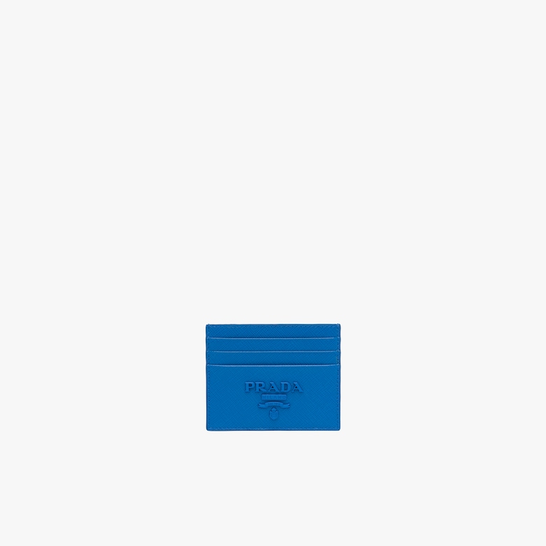 Saffiano leather card holder