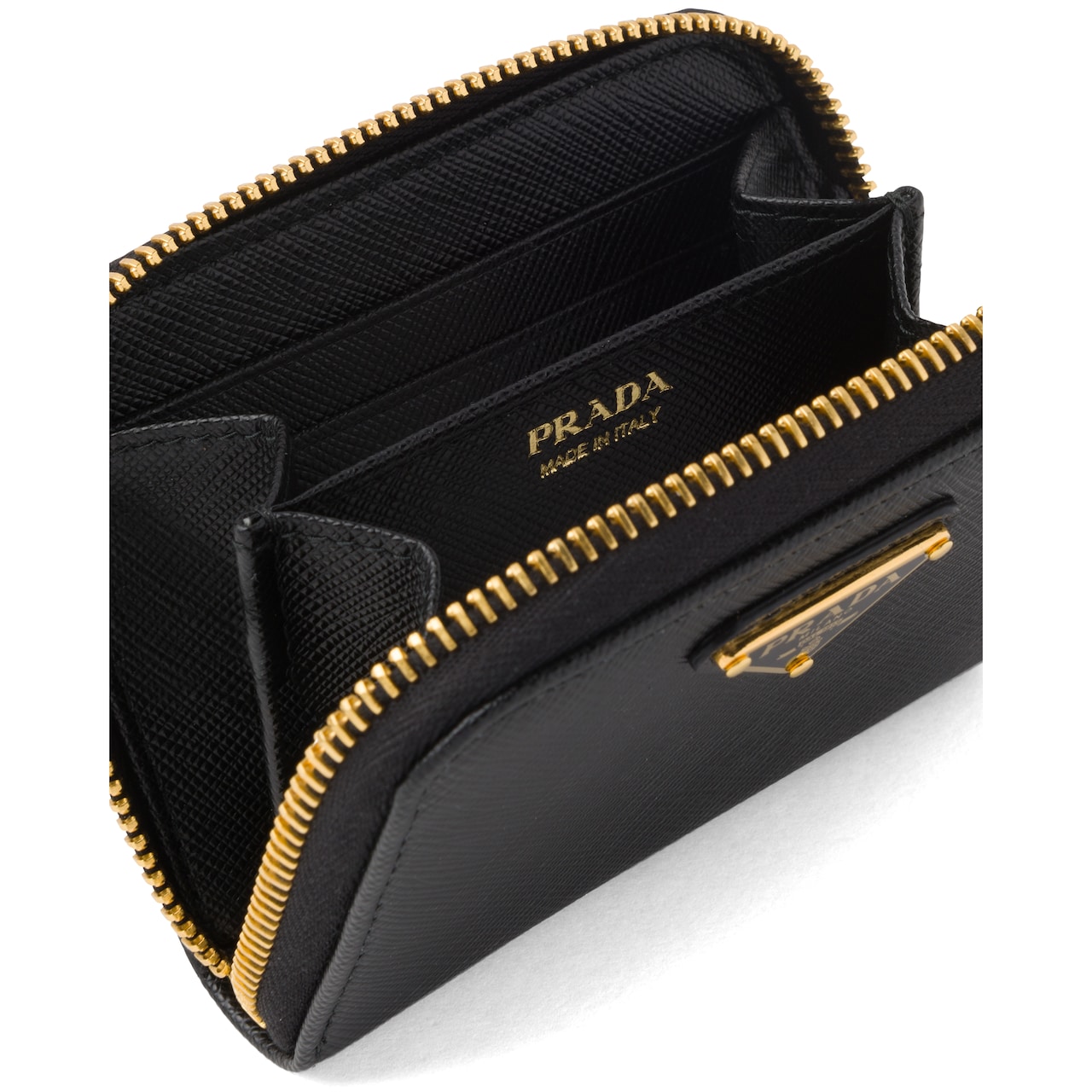 Saffiano leather card holder | Prada - 1MR020_QHH_F0002