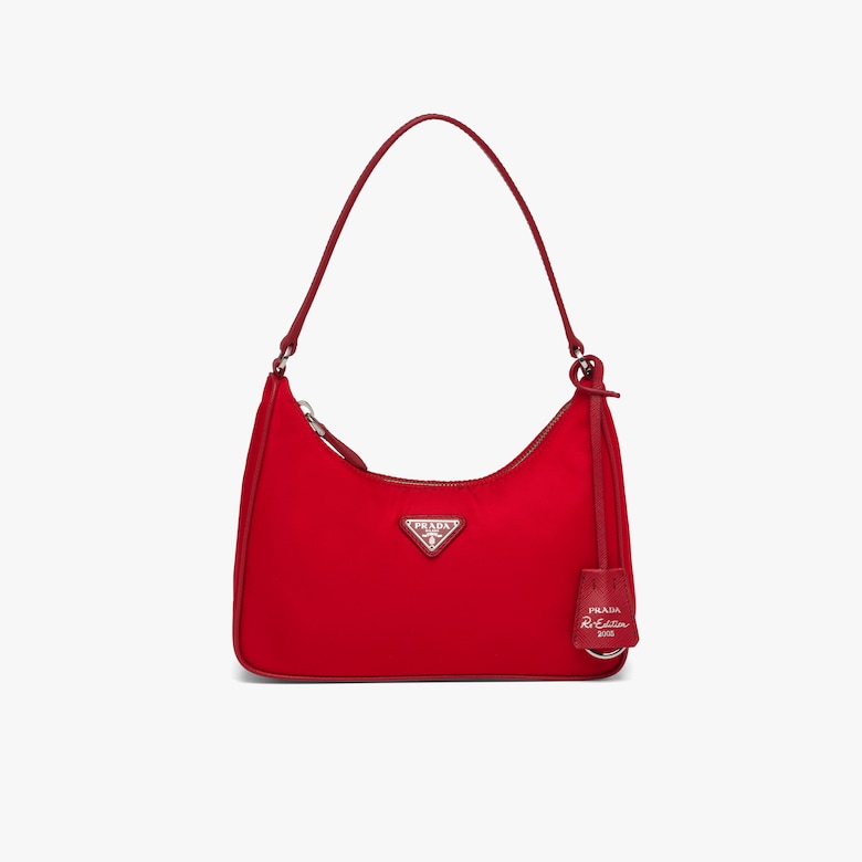 Prada Prada Re-Edition 2005 nylon and Saffiano leather mini-bag - Woman
