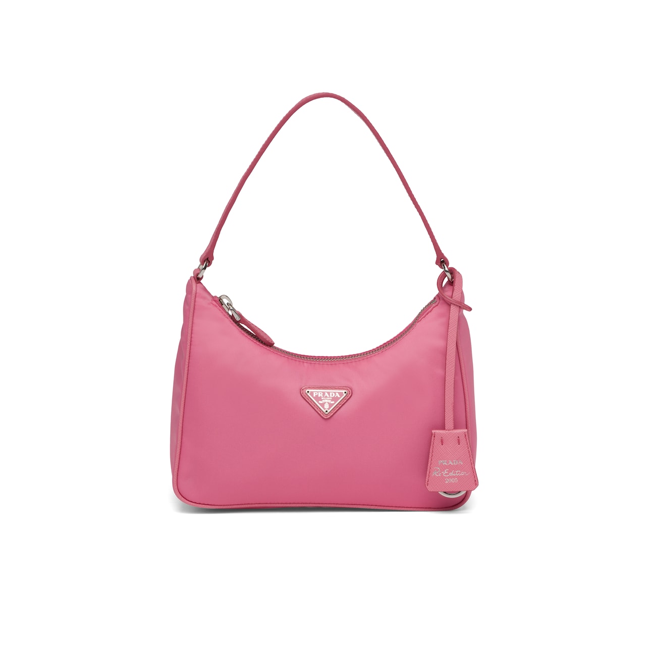 Prada Re-Edition 2005 nylon and Saffiano leather mini-bag ...