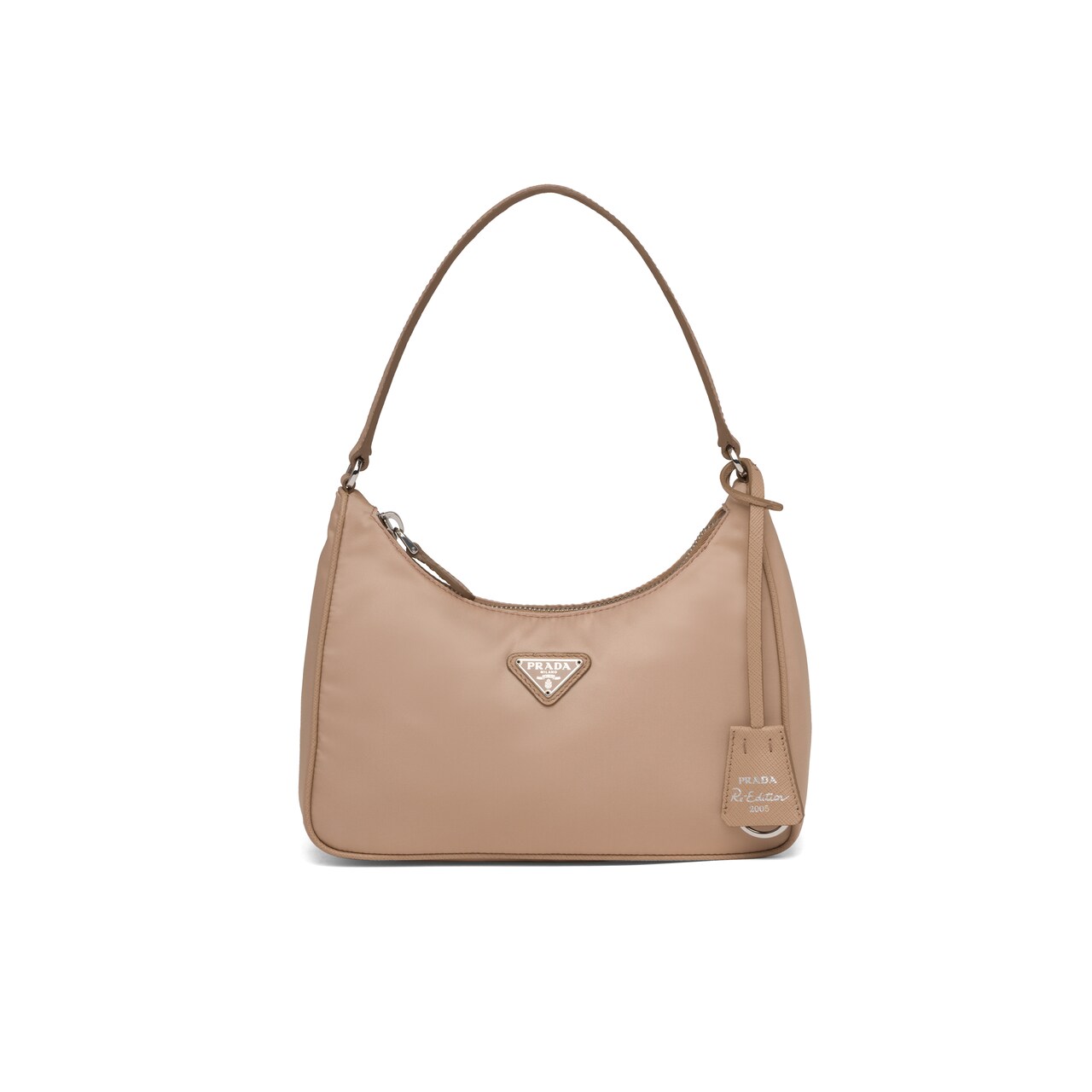 Re-Edition 2005 nylon and Saffiano leather mini-bag by Prada, available on prada.com Kylie Jenner Bags Exact Product 