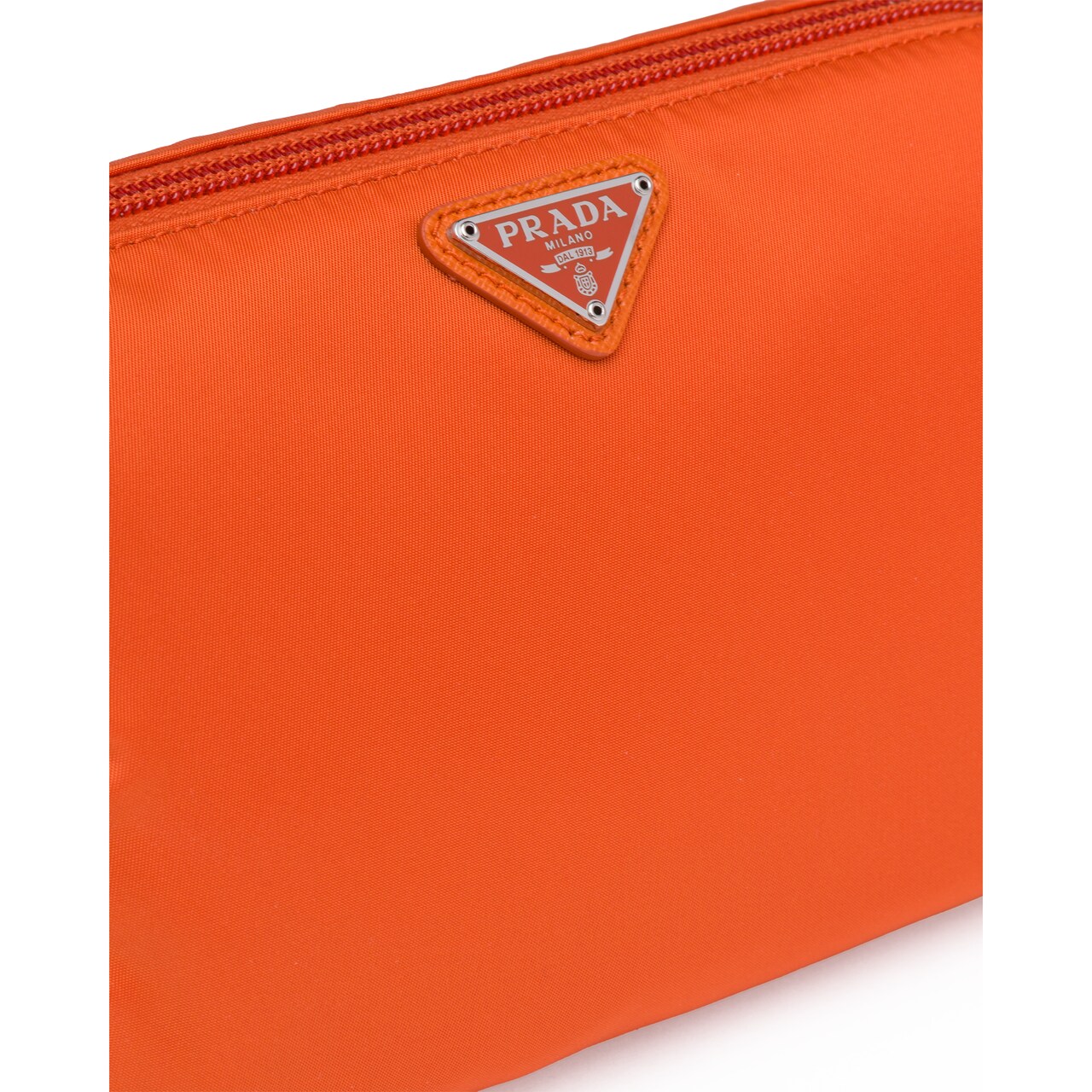 prada logo cosmetic pouch
