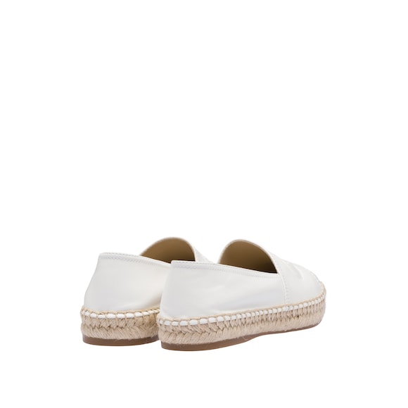 Prada 皮革草織底鞋 4