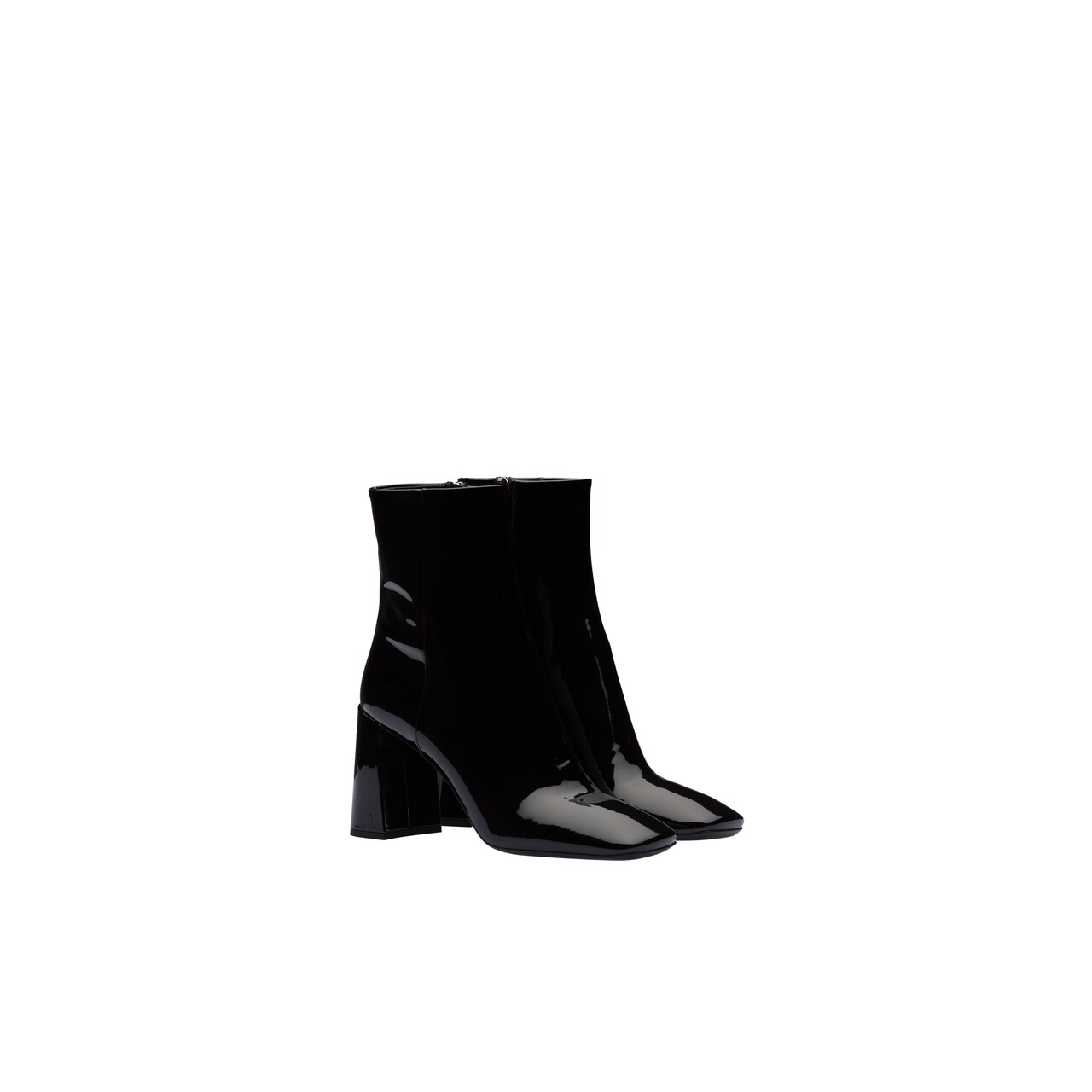 prada patent leather boots