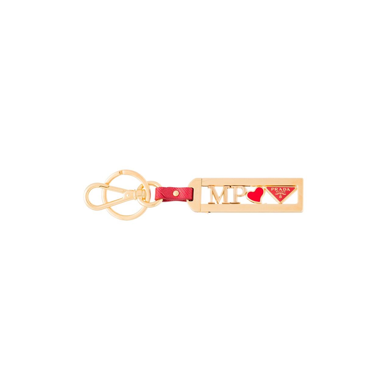 prada metal tag
