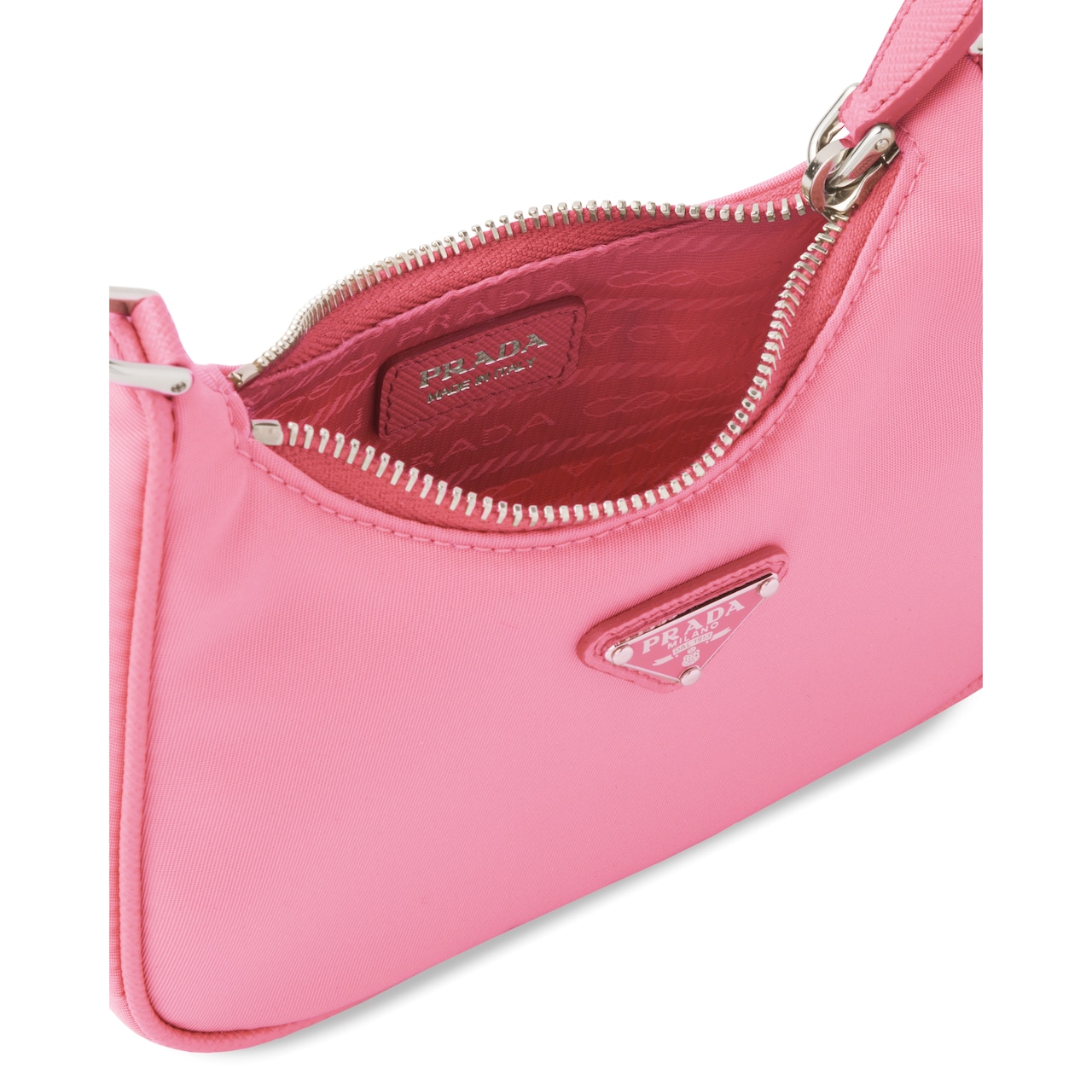 prada mini nylon shoulder bag