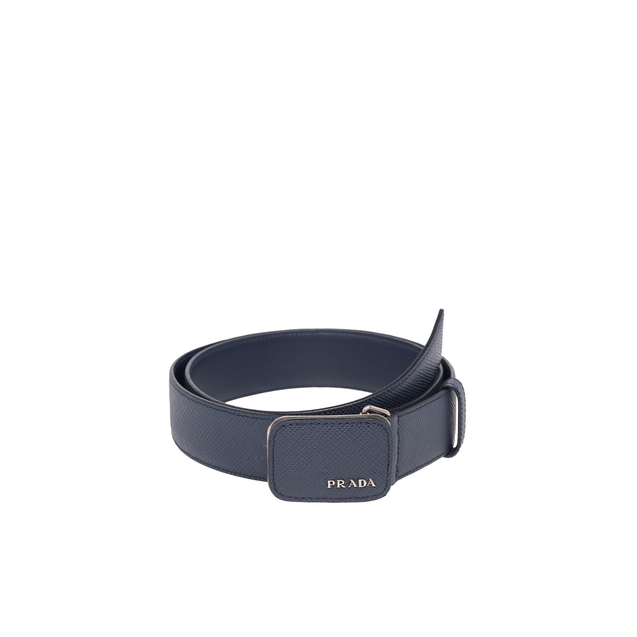 saffiano 皮革腰带