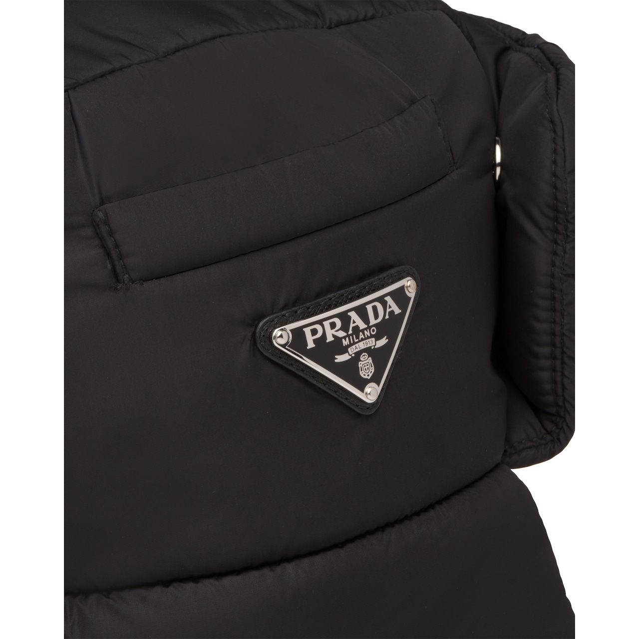 prada padded nylon hat