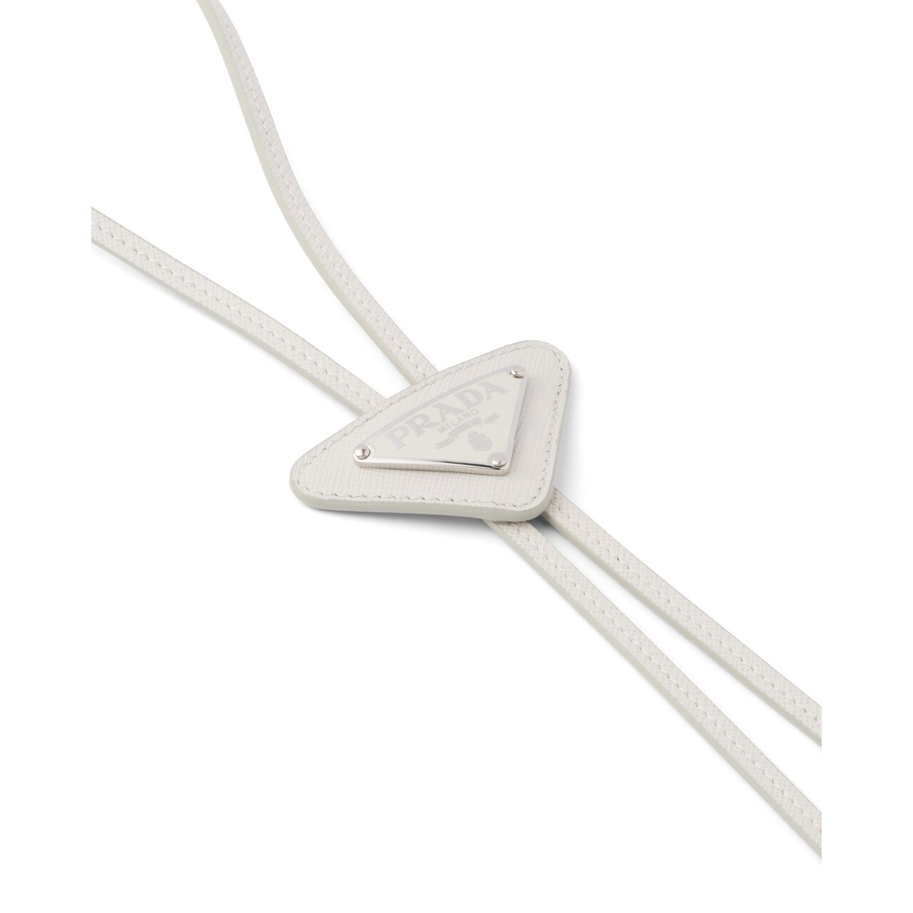 prada saffiano tie