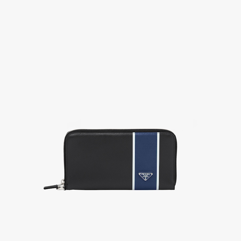 prada mens card wallet