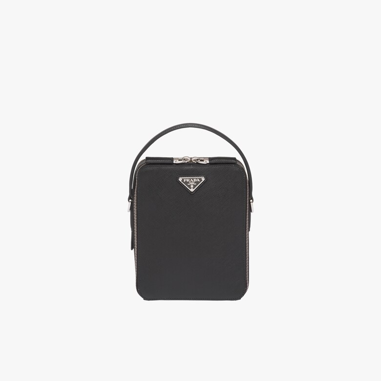 Prada Brique Saffiano leather bag