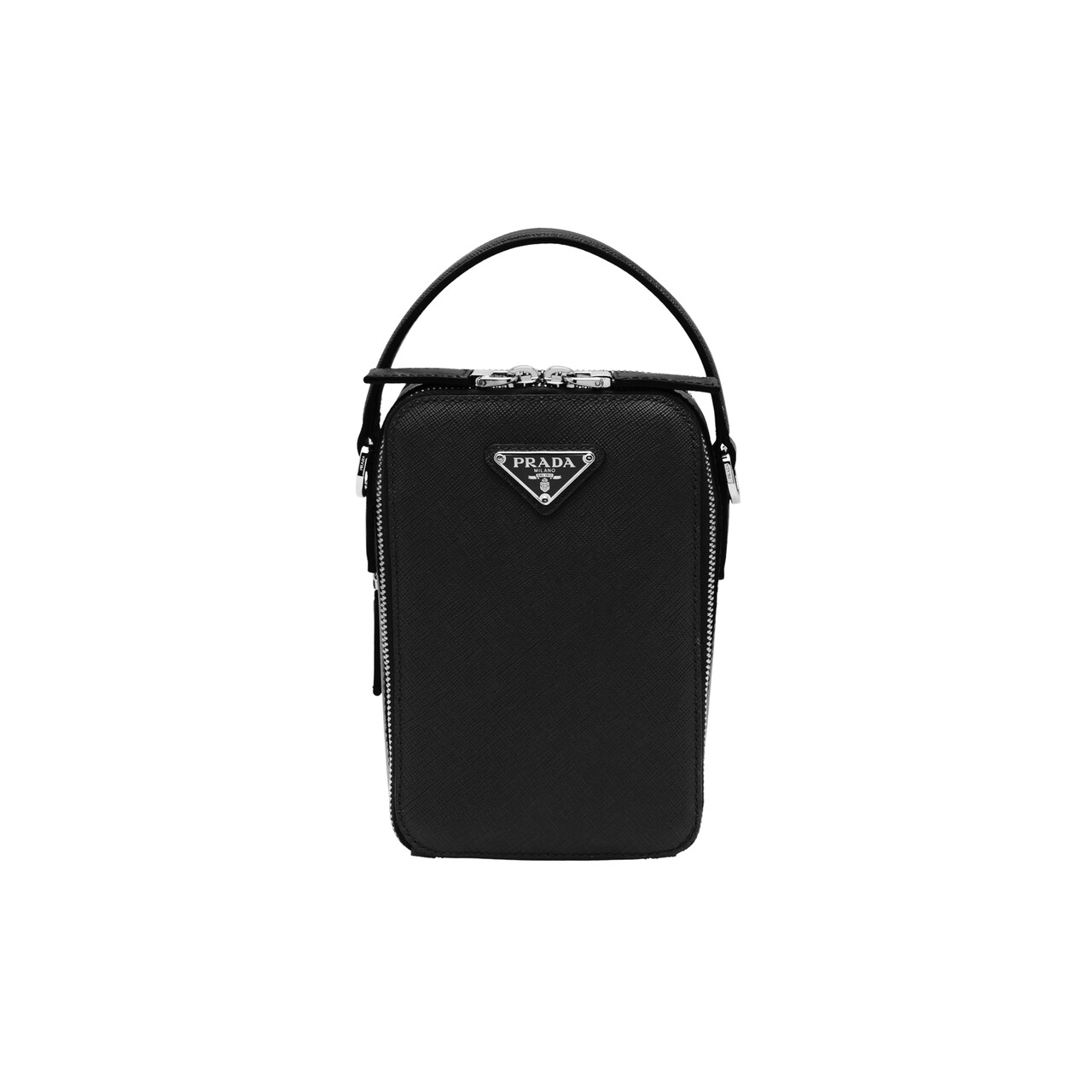 saffiano leather bandoleer bag