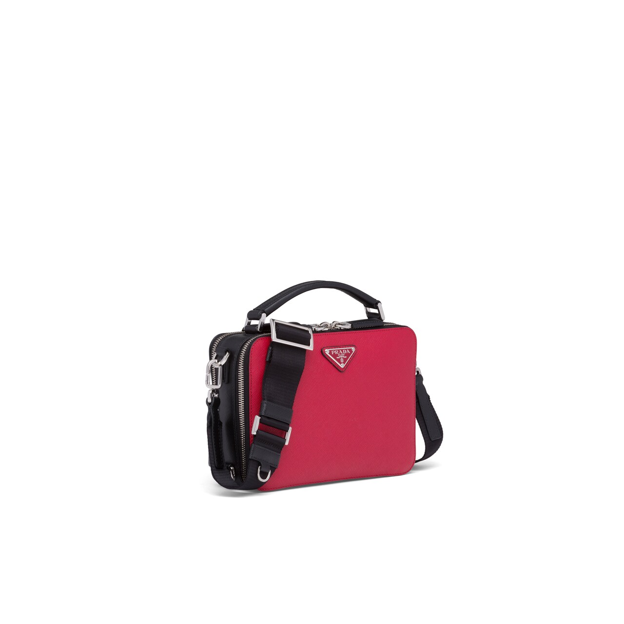 prada saffiano leather bandoleer bag
