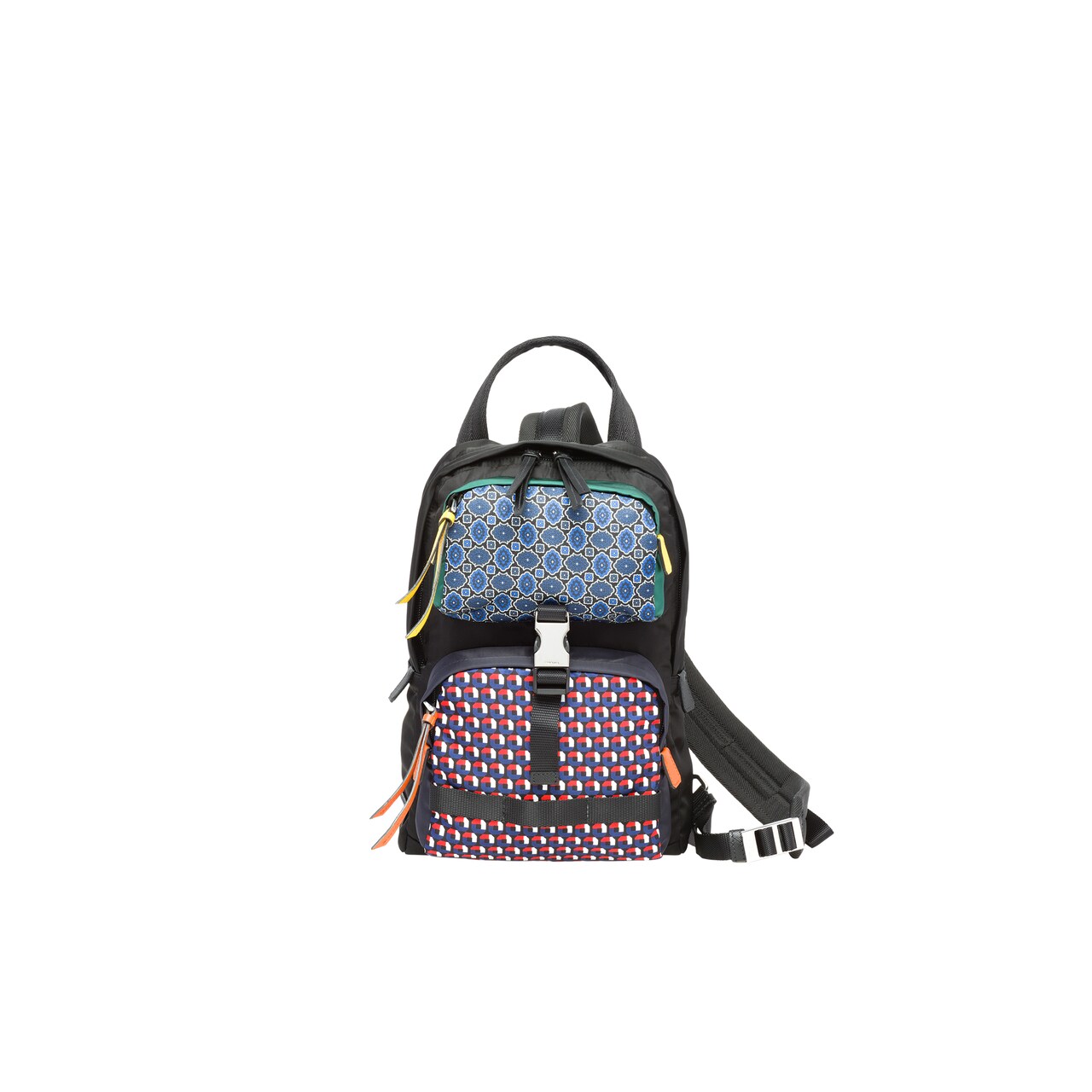 prada nylon one shoulder backpack