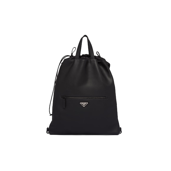 leather backpack | prada - 2vz035_2bya_f0002_v_ool