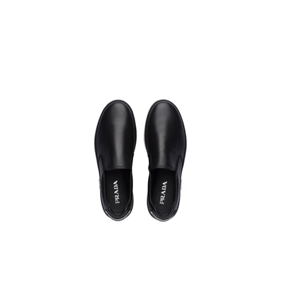 Slip on Sneakers aus Leder Slip on Sneakers aus Leder